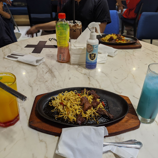 Beef Hotplate Noodle
