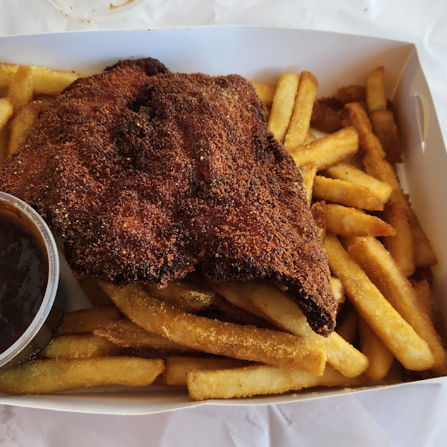 Chicken Schnitzel Chips & Gravy