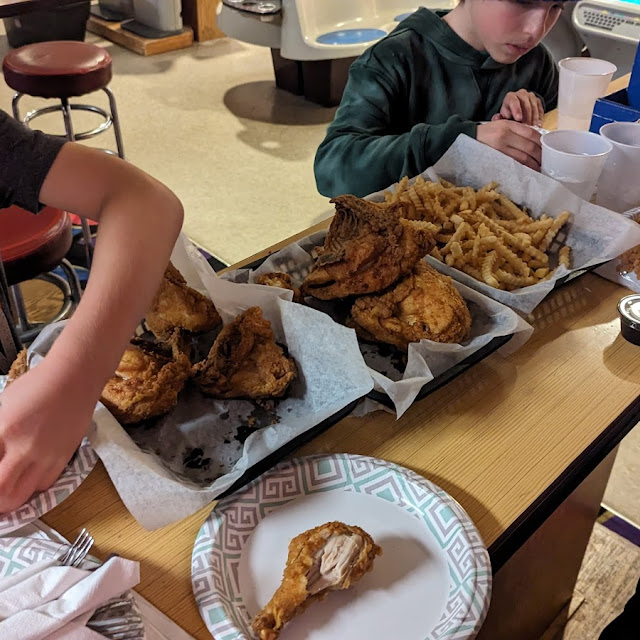 Broasted Chicken Dinner
