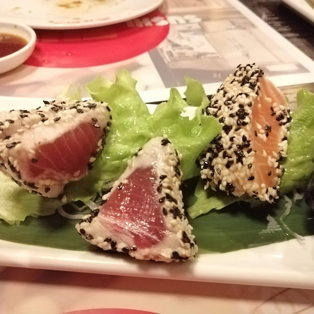 Tataki Tonno E Salmone