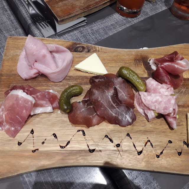Cheese and Cold Cuts Board for 2