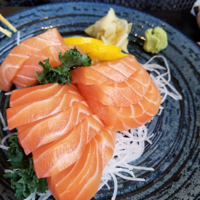 Salmon Sashimi Appetizer