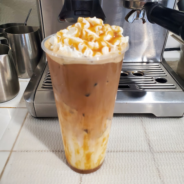 Caramel Macchiato with Extra Caramel