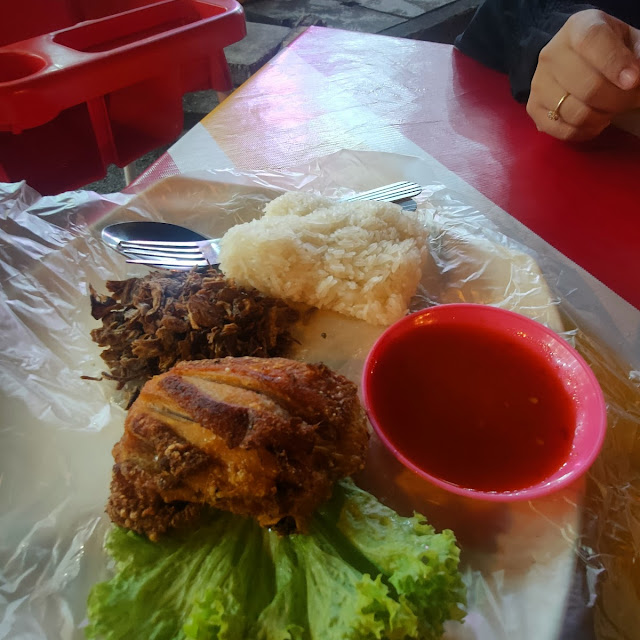 Pulut Ayam Goreng