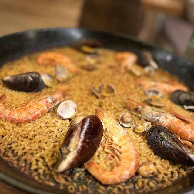Paella de Marisco Para 3 Personas