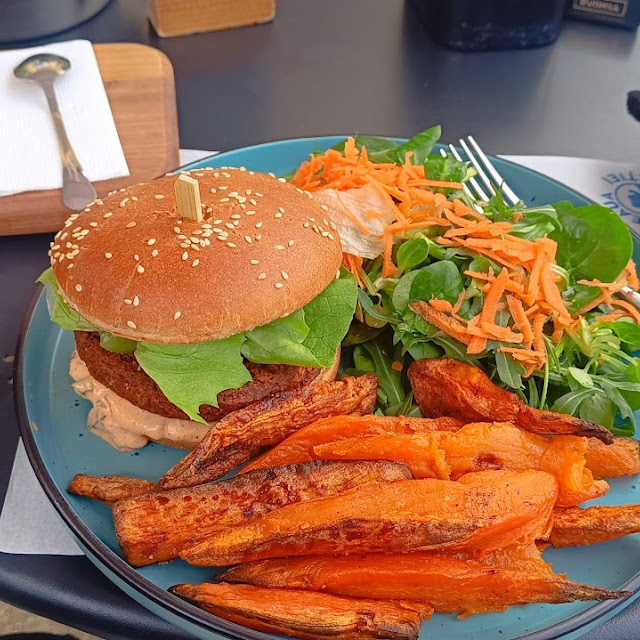 Burger and Fries