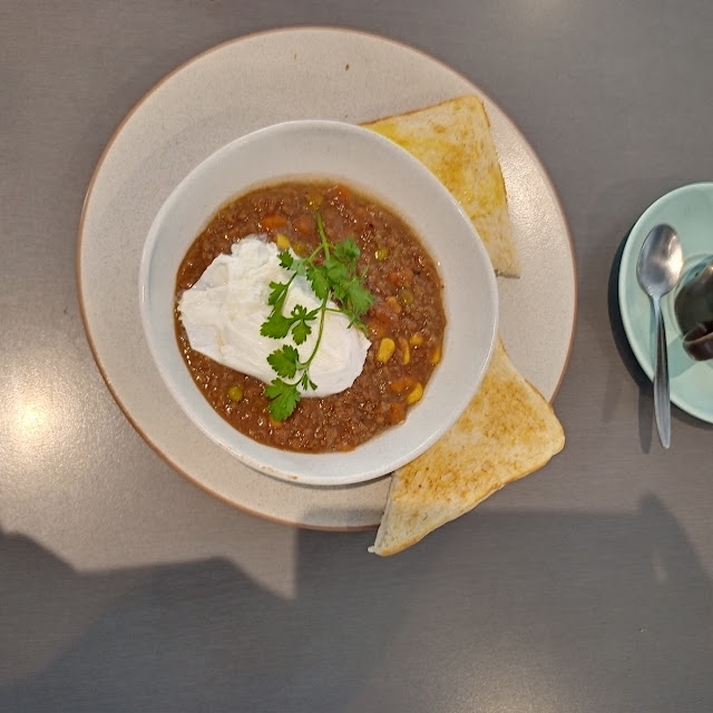 Savoury Mince & Poached Eggs