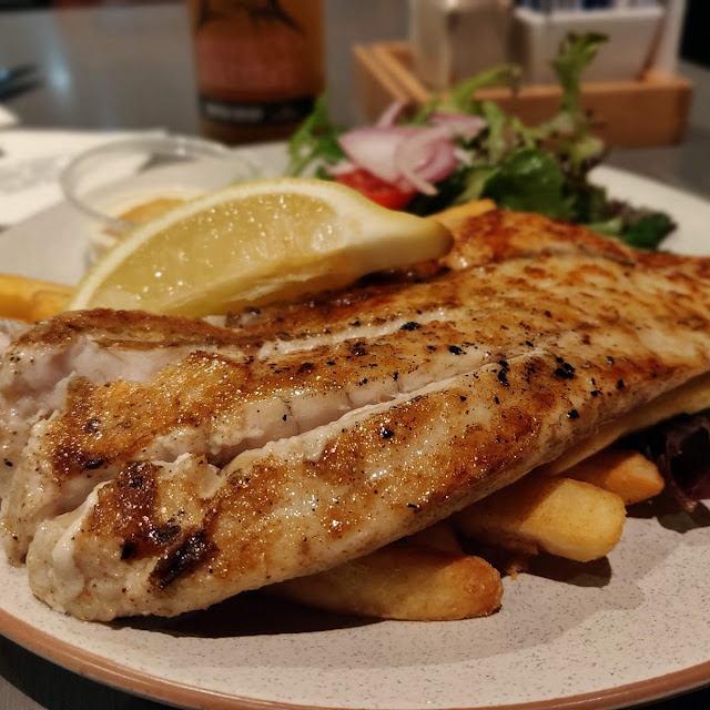Barramundi and Chips