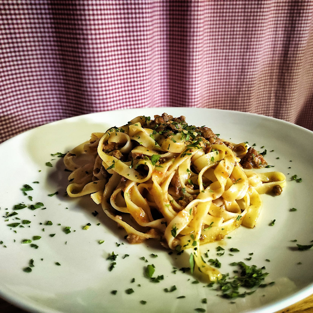 Tagliatelle Al Ragù Di Cinghiale