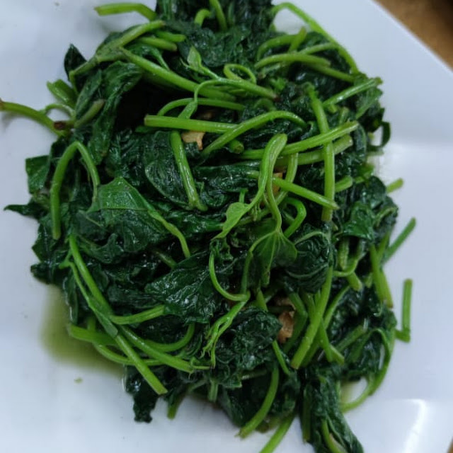 清炒西洋菜苗