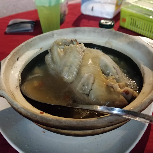 Chicken with Scallops