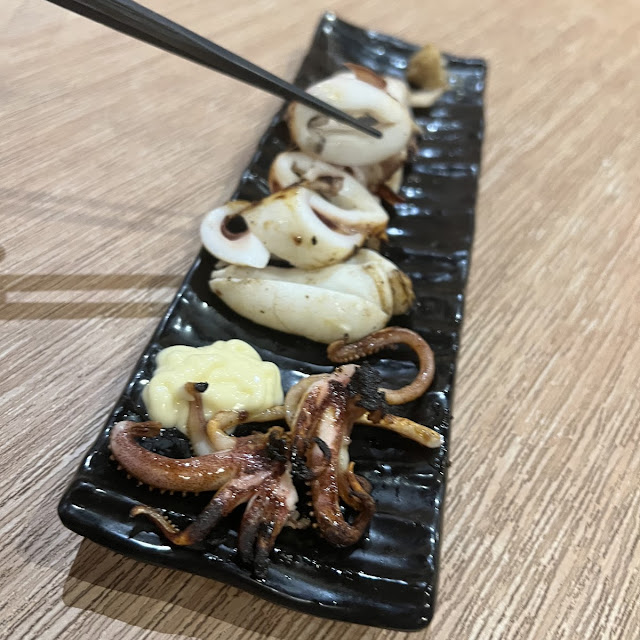 Japanese Grilled Squid Ikayaki