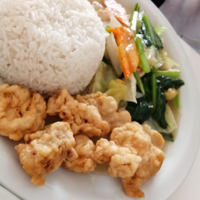 Nasi Udang Tepung Capcay