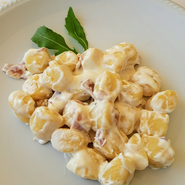 Gnocchetti Panna E Speck Di Sauris