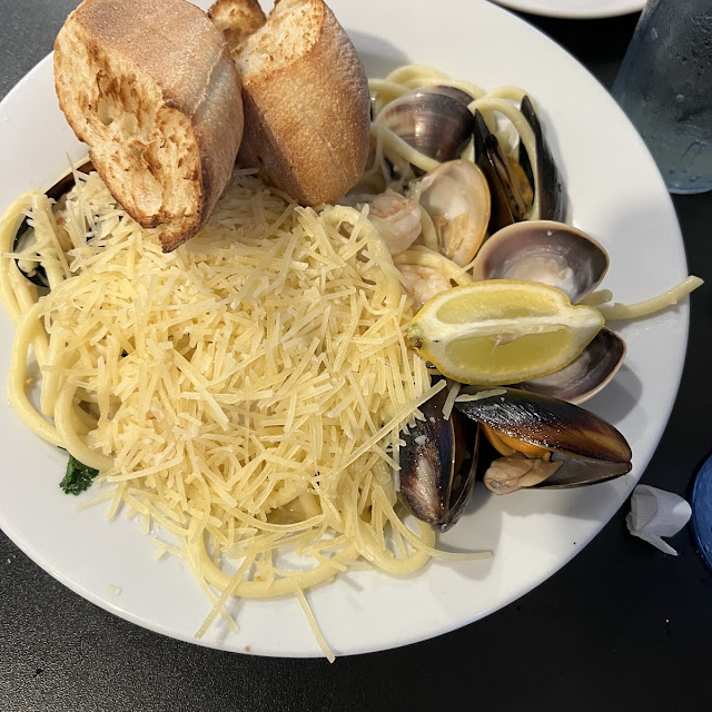 Seafood Bucatini Pasta