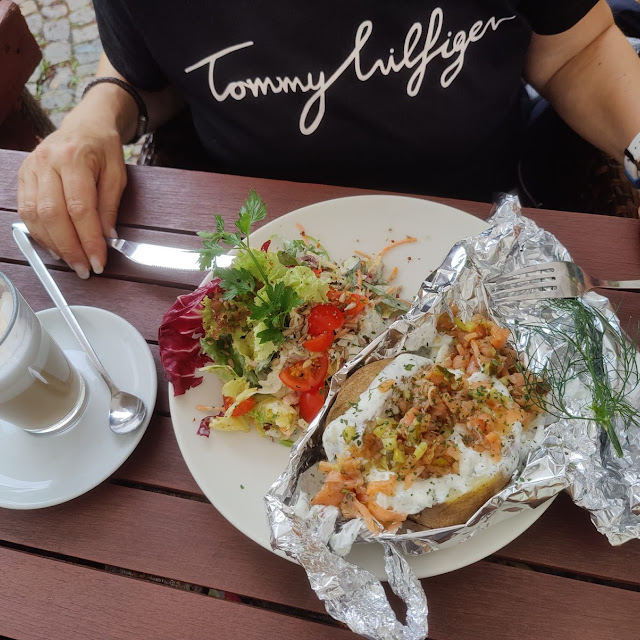 Folienkartoffel Mit Lachs