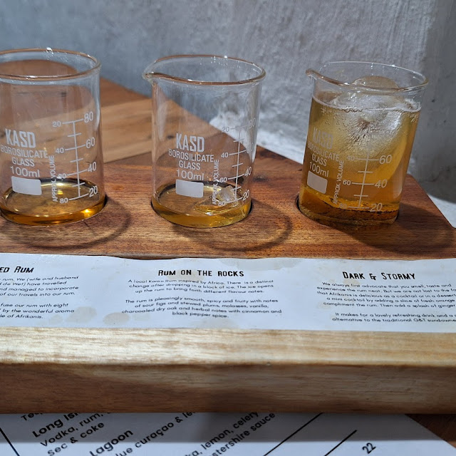 Afrikanis Rum Tasting Tray