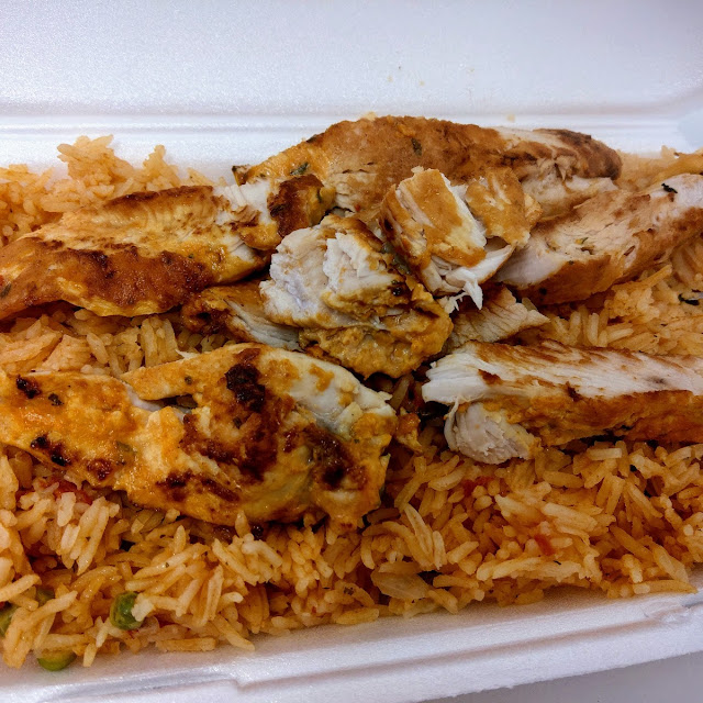 Grilled Chicken Breast with Rice