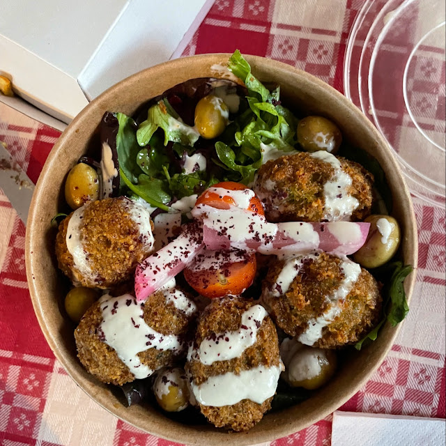 Falafel and Salad