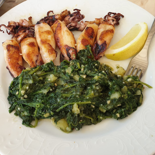 Grilled Fried Calamari