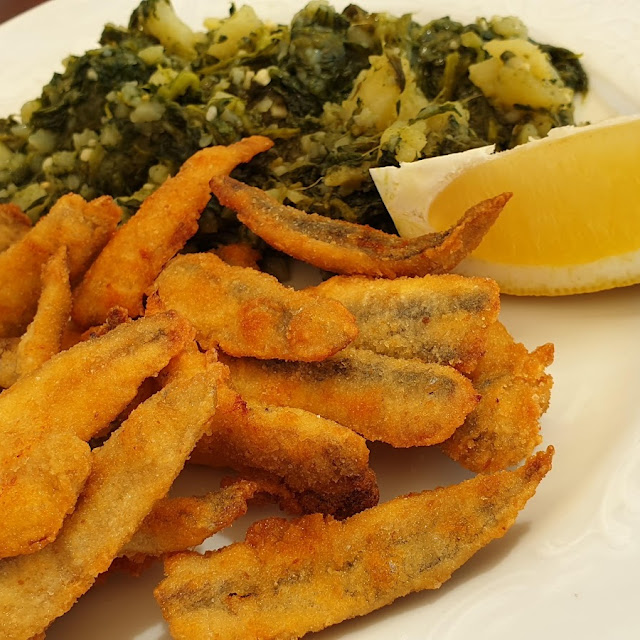 Latterini Con Patatine Fritte