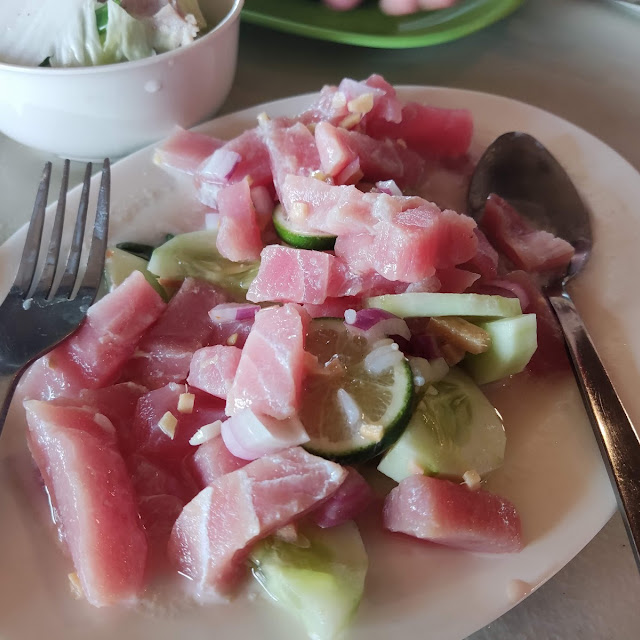Kinilaw Tinula Sinugba Nga Fresh Tuna