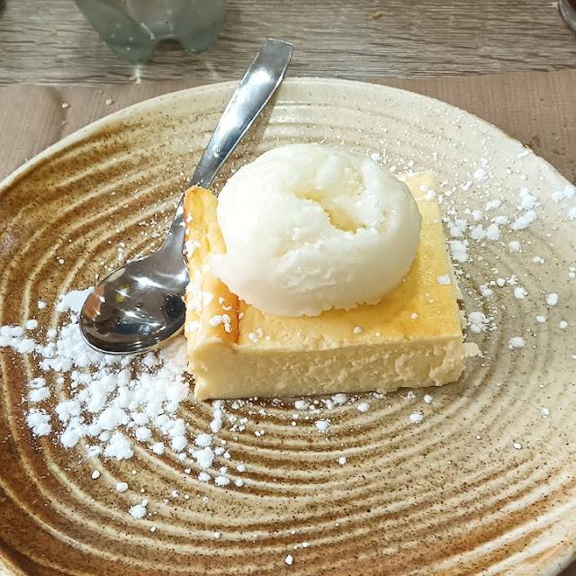 Tarta de Queso Con Helado Limón