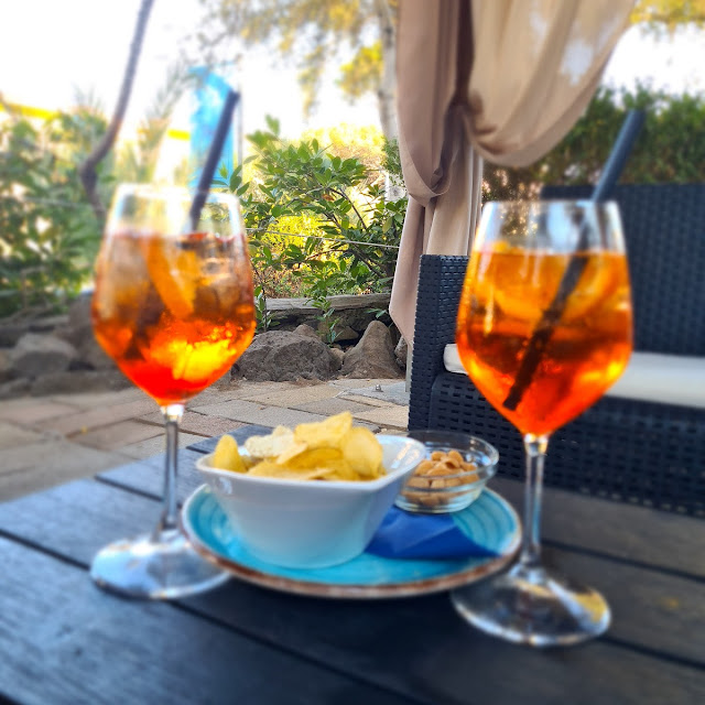 Aperol Spritz & Long Island Ice Tea