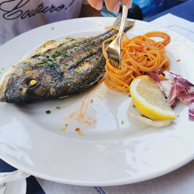 Orata E Spaghetti All'arabiata