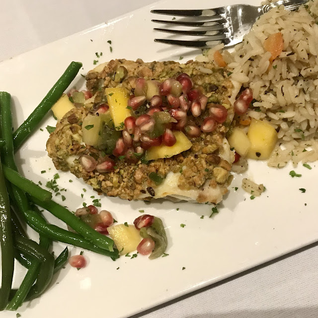Pomegranate and Mango Topping
