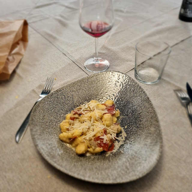 Gnocchetti Ai Carciofi Con Crema Di Pecorino