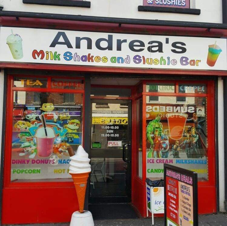 Andrea's milkshake bar