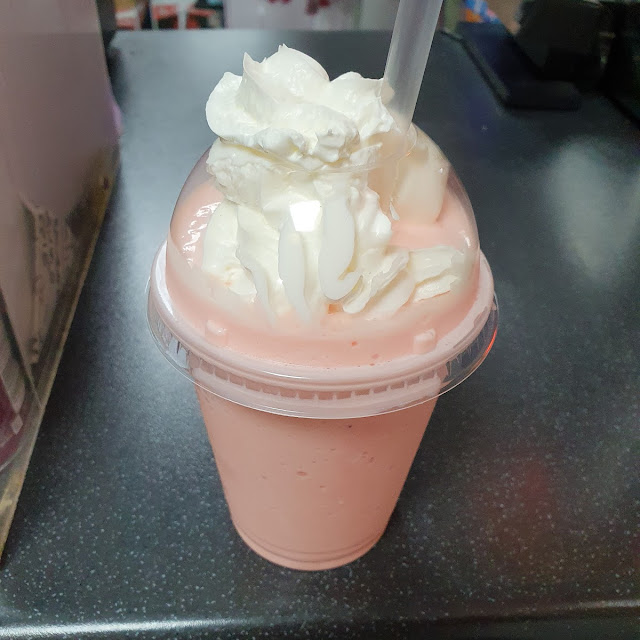 Strawberry Milkshake Was Fab