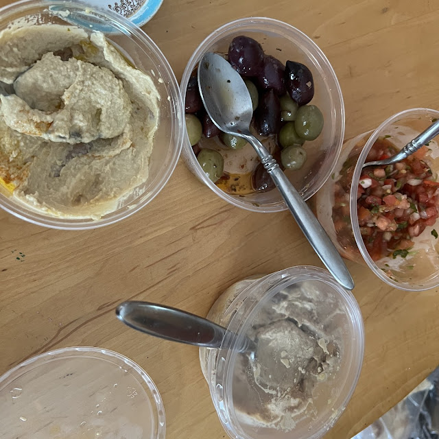 Hummus Olives Salsa