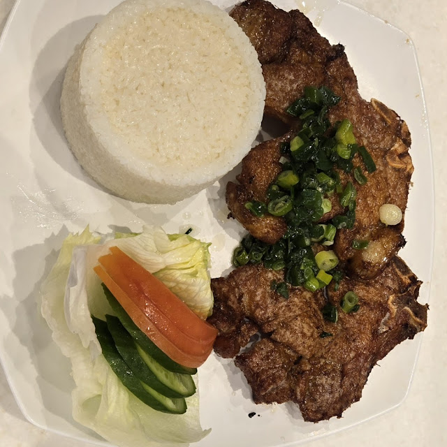 Deluxe Pork Chop with Broken Rice