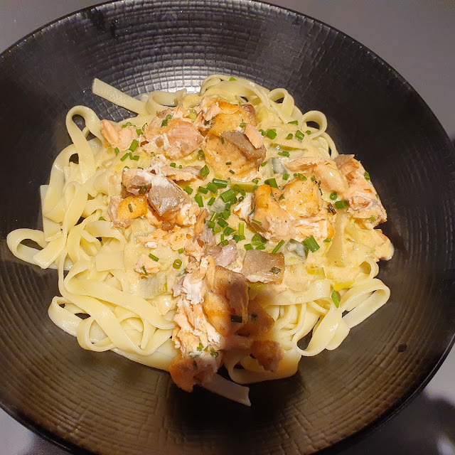 Tagliatelle Au Saumon Gravlax de Saumon