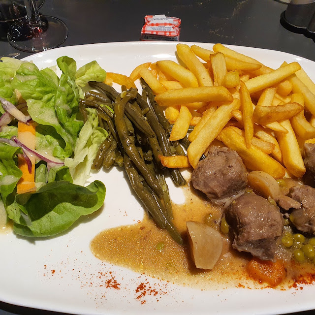 Sauter de Bœuf Haricots Salade