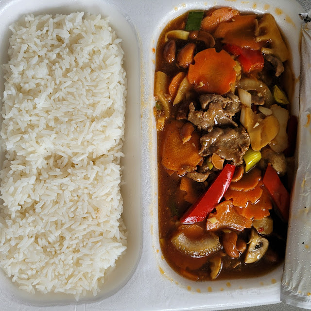 Reis Mit Rindfleisch Kun Bao