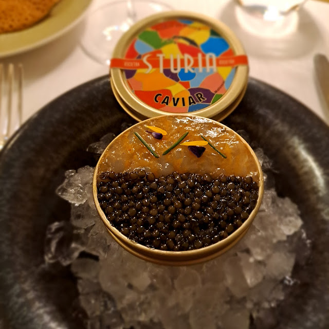 Caviar Et Langoustines Mousse Brillat Savarin