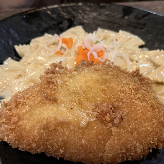 ปลาทอดเส้น ไข่กุ้ง