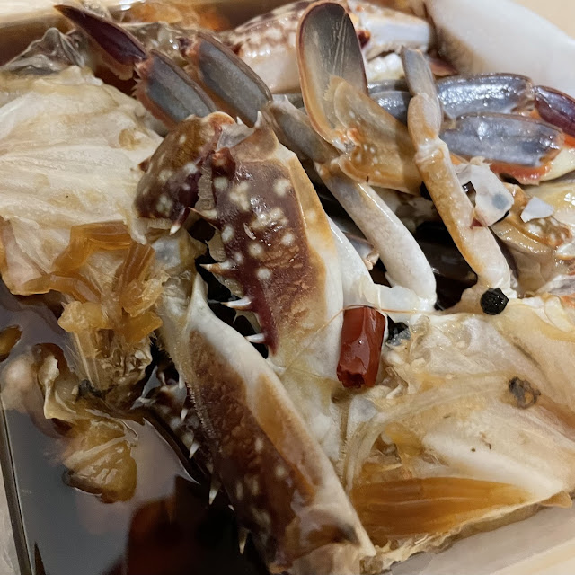 酱油生腌蟹