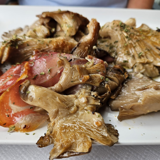 Setas Con Jamón