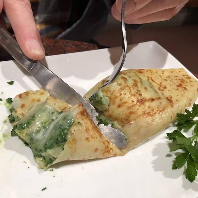 Spinach Crepe