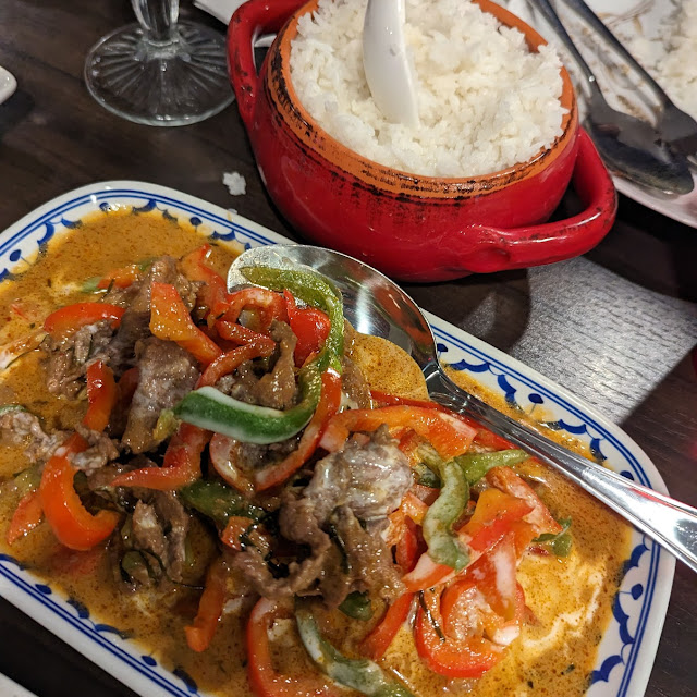 Beef Curry with Coconut Rice