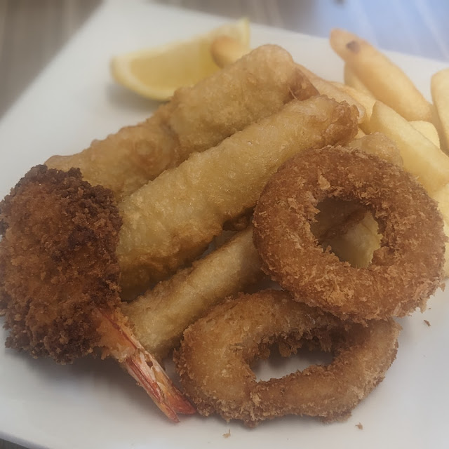 Seafood Lunch Plate
