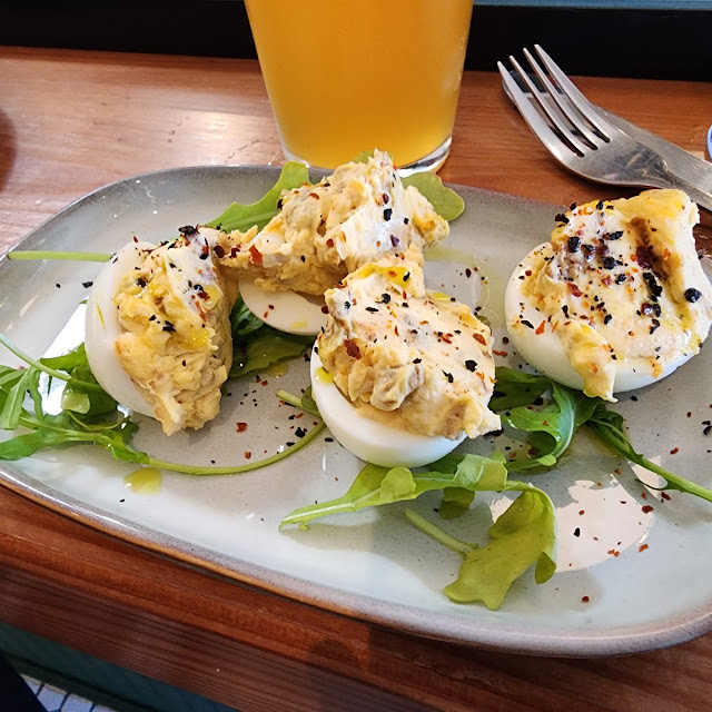 Chorizo Deviled Eggs