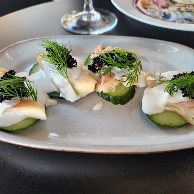 Smoked Trout Canapes