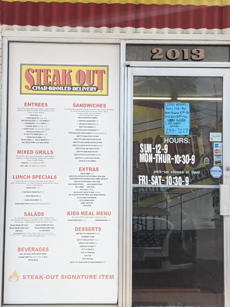 Steak-Out Charbroiled Delivery