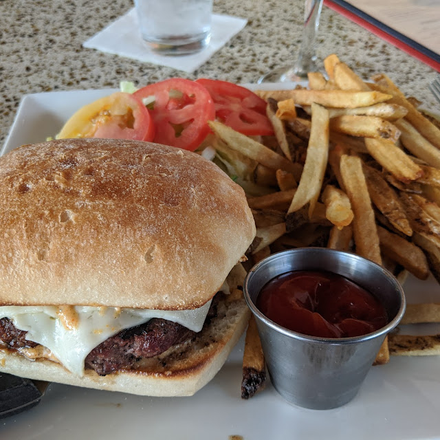 Hamburger and Fries