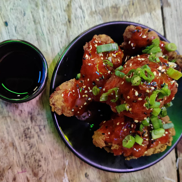 Crispy Pork Belly & Spicy Korean Fried Chicken